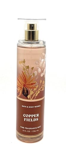 Bath & Body Works Bath and Body Works Copper Fields Fine Fragrance Mist 8 Fluid Ounce Body Spray (2023 Limited Edition) Beauty & Personal Care Bath & Body Works