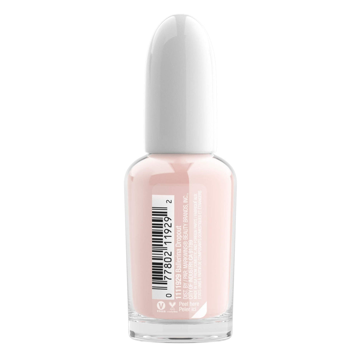 wet n wild Fast Dry AF Nail Polish, Quick 40 Second Dry Time, Long Lasting High-Shine - Ballerina Dropout Beauty & Personal Care wet n wild