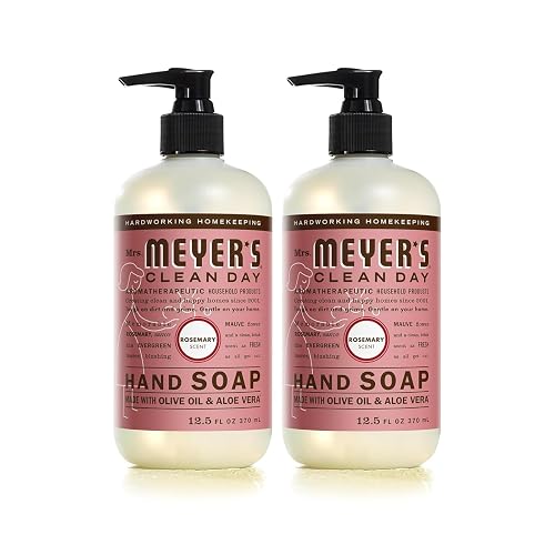Mrs. MEYER'S Liquid Hand Soap Rosemary 12.5 OZ Beauty & Personal Care Mrs. MEYER'S