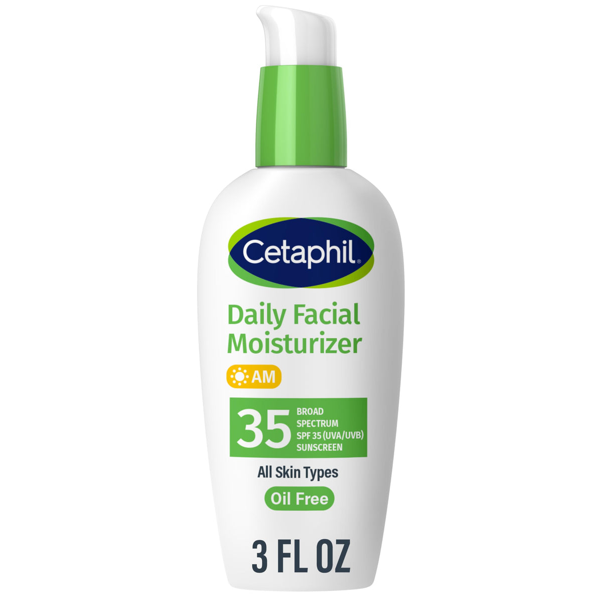 Cetaphil Face Moisturizer, Daily Oil Free Facial Moisturizer with SPF 35, For Dry or Oily Combination Sensitive Skin, Fragrance Free Face Lotion Beauty & Personal Care Cetaphil