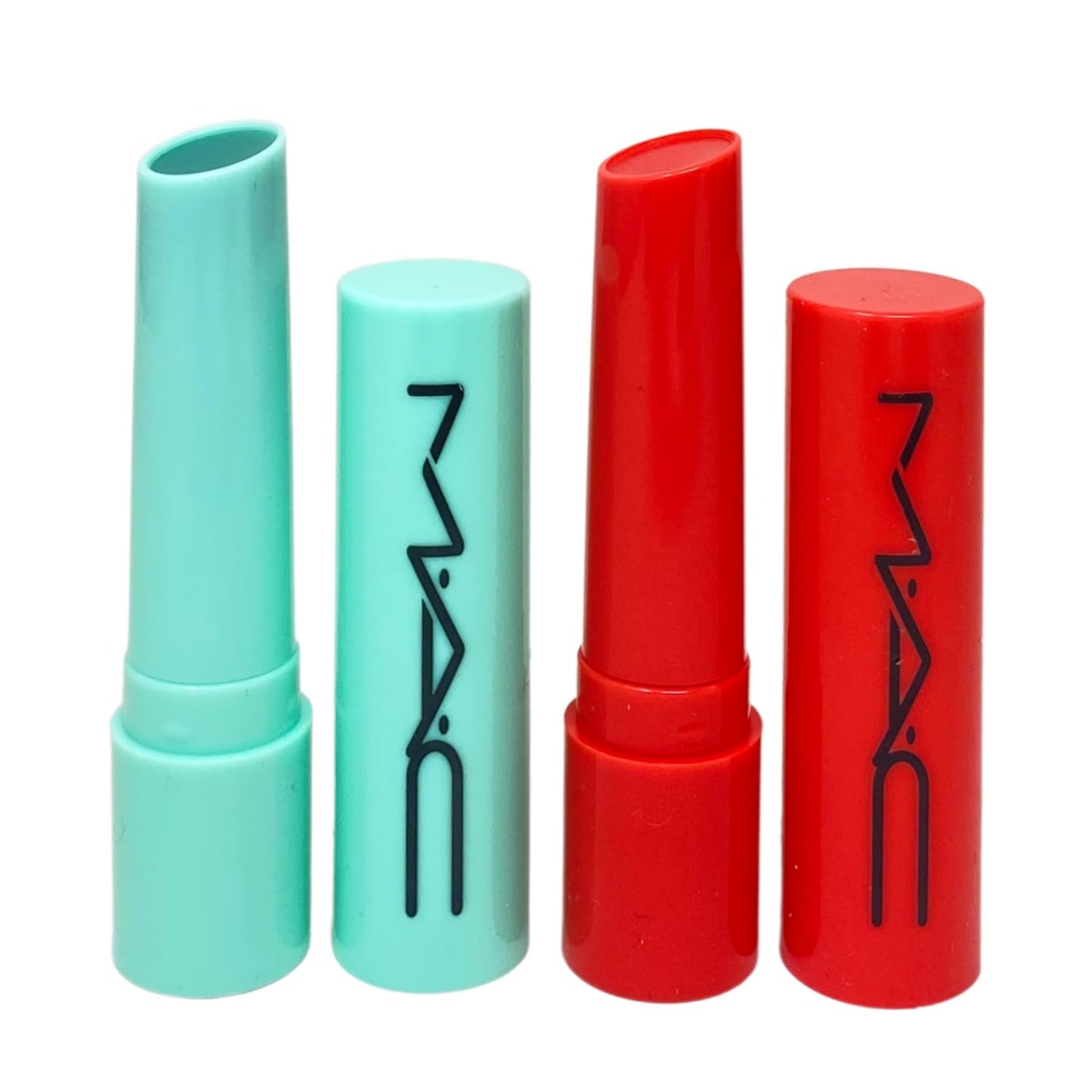 MAC M·A·C Cosmetics Holiday Exclusive Squirt Alert Plumping Lip Gloss Stick Duo Set - Mint To Be/Heat Sensor Beauty & Personal Care MAC