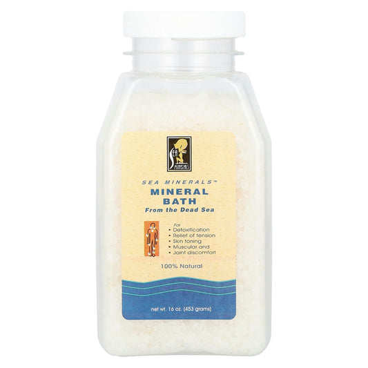 Sea Minerals Bath Salt From The Dead Sea, 16 Oz Beauty & Personal Care Sea Minerals