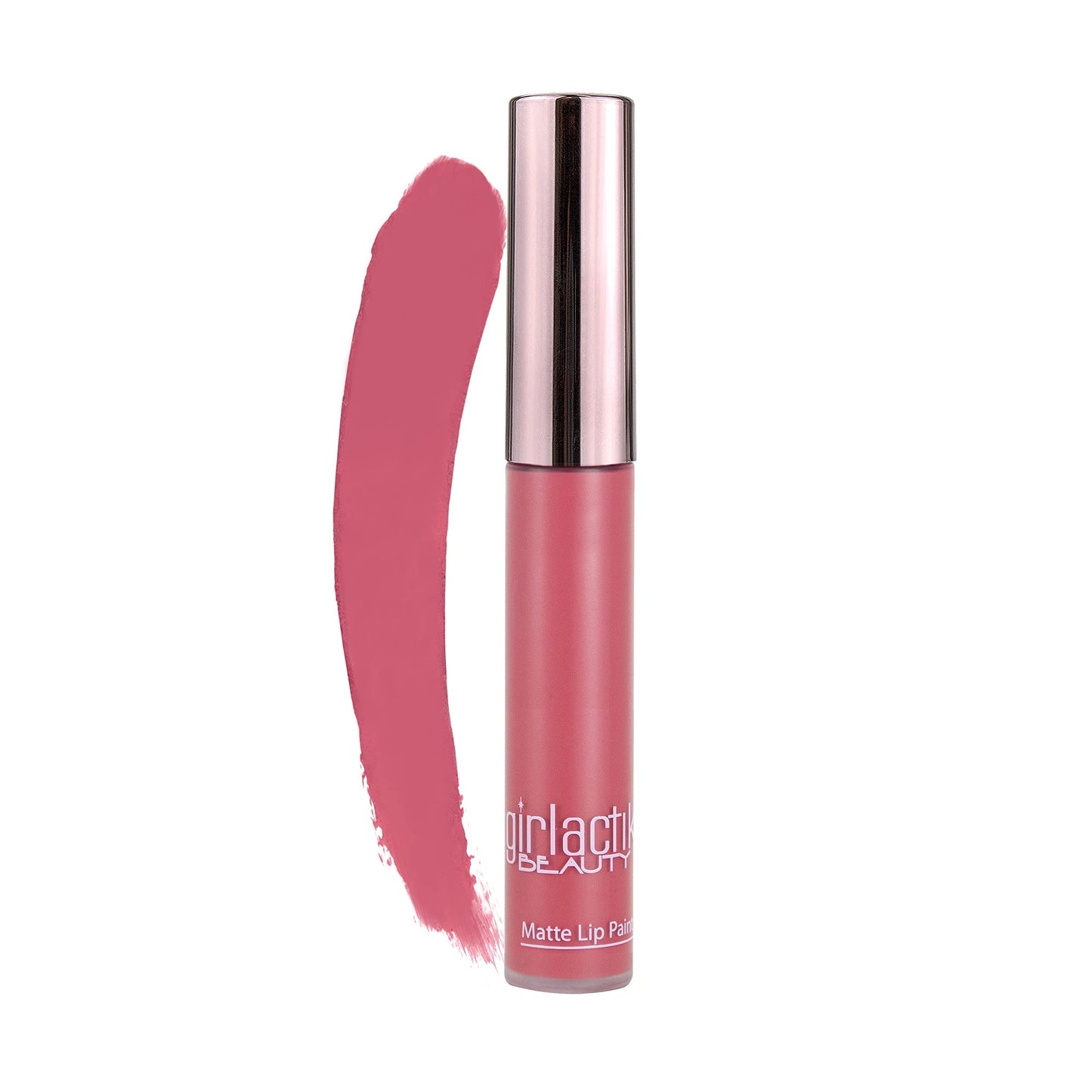 Girlactik Long Lasting Matte Lip Paint Liquid Lipstick in Allure- Long wearing, Smooth Application, Pigmented, Non-Crack Formula, Lightweight, 7.5 ml Beauty & Personal Care Girlactik
