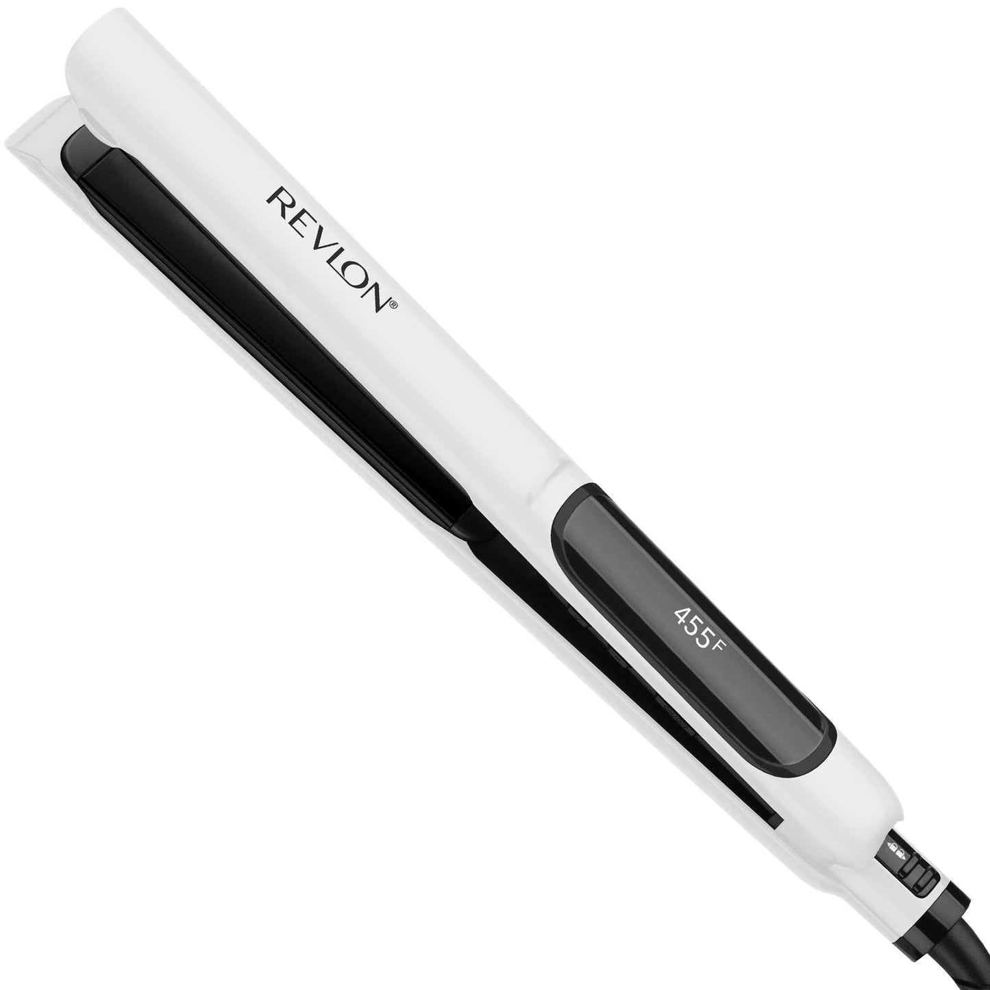 REVLON Crystal C + Ceramic Digital Hair Flat Iron | Long-Lasting Shine and Less Frizz, (1 in) Beauty & Personal Care REVLON