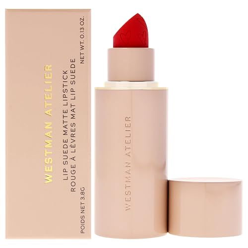 Westman Atelier Lip Suede Matte Lipstick - Pip for Women - 0.31 oz Lipstick Beauty & Personal Care WESTMAN ATELIER
