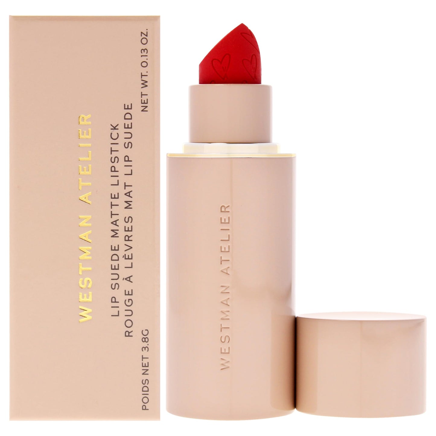 Westman Atelier Lip Suede Matte Lipstick - Pip for Women - 0.31 oz Lipstick Beauty & Personal Care WESTMAN ATELIER