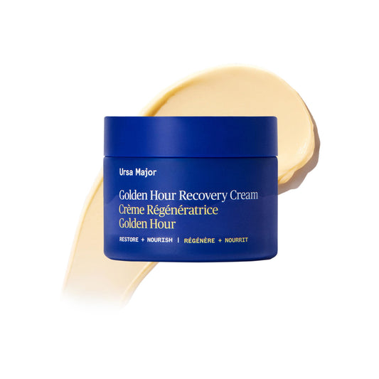 Ursa Major Golden Hour Face Moisturizer | Vegan Recovery Cream for Daily Facial Moisturizing | Repair & Hydrate | Natural Formula for All Skin Types | Beauty & Personal Care Ursa Major