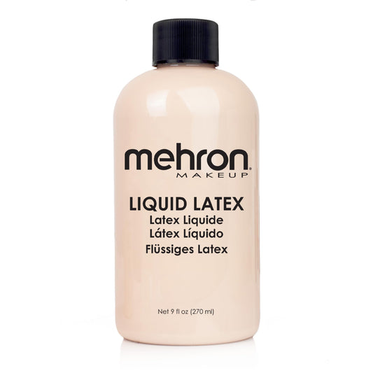 Mehron Makeup Liquid Latex (9 oz) (Light Flesh) Beauty & Personal Care Mehron