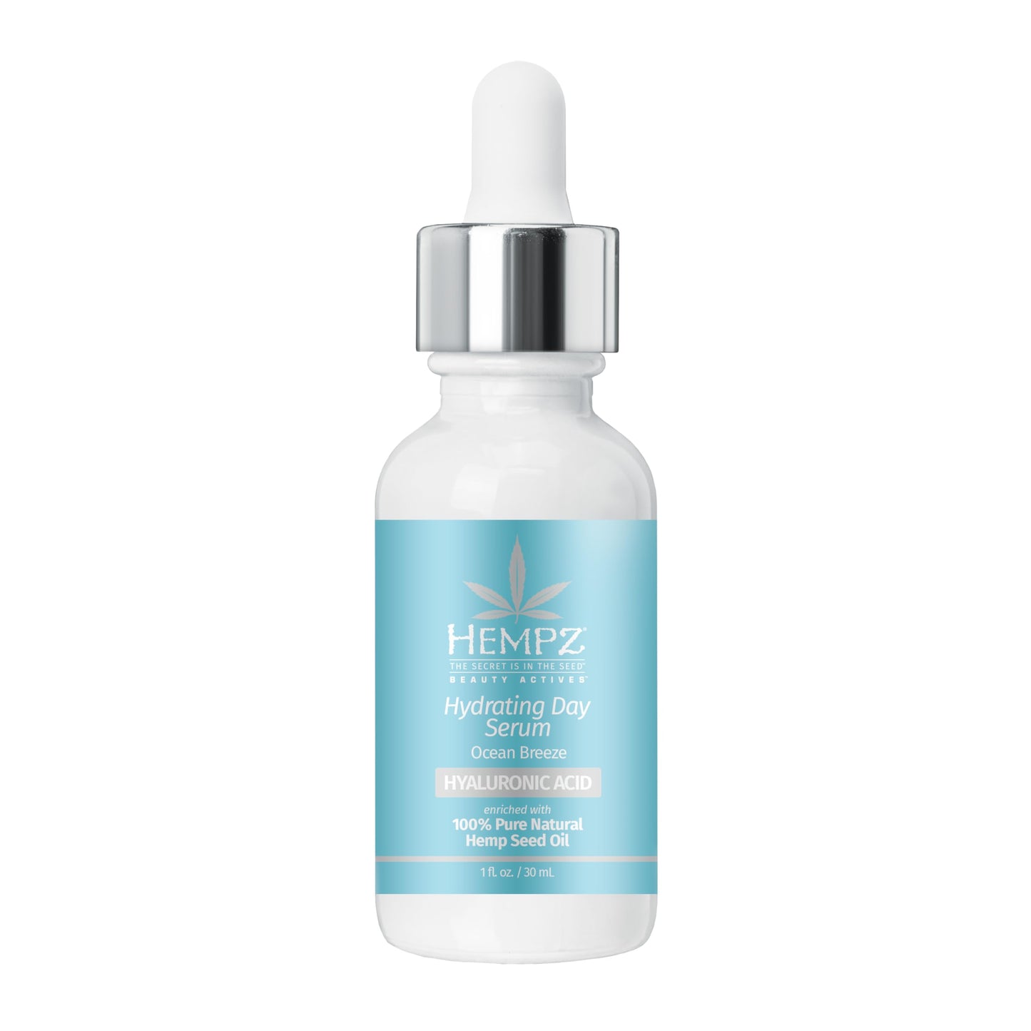 Hempz Ocean Breeze, Facial Serum, Beauty Actives face serum with Hyaluronic Acid, for Men and Women with dry to normal skin 1oz Beauty & Personal Care Hempz