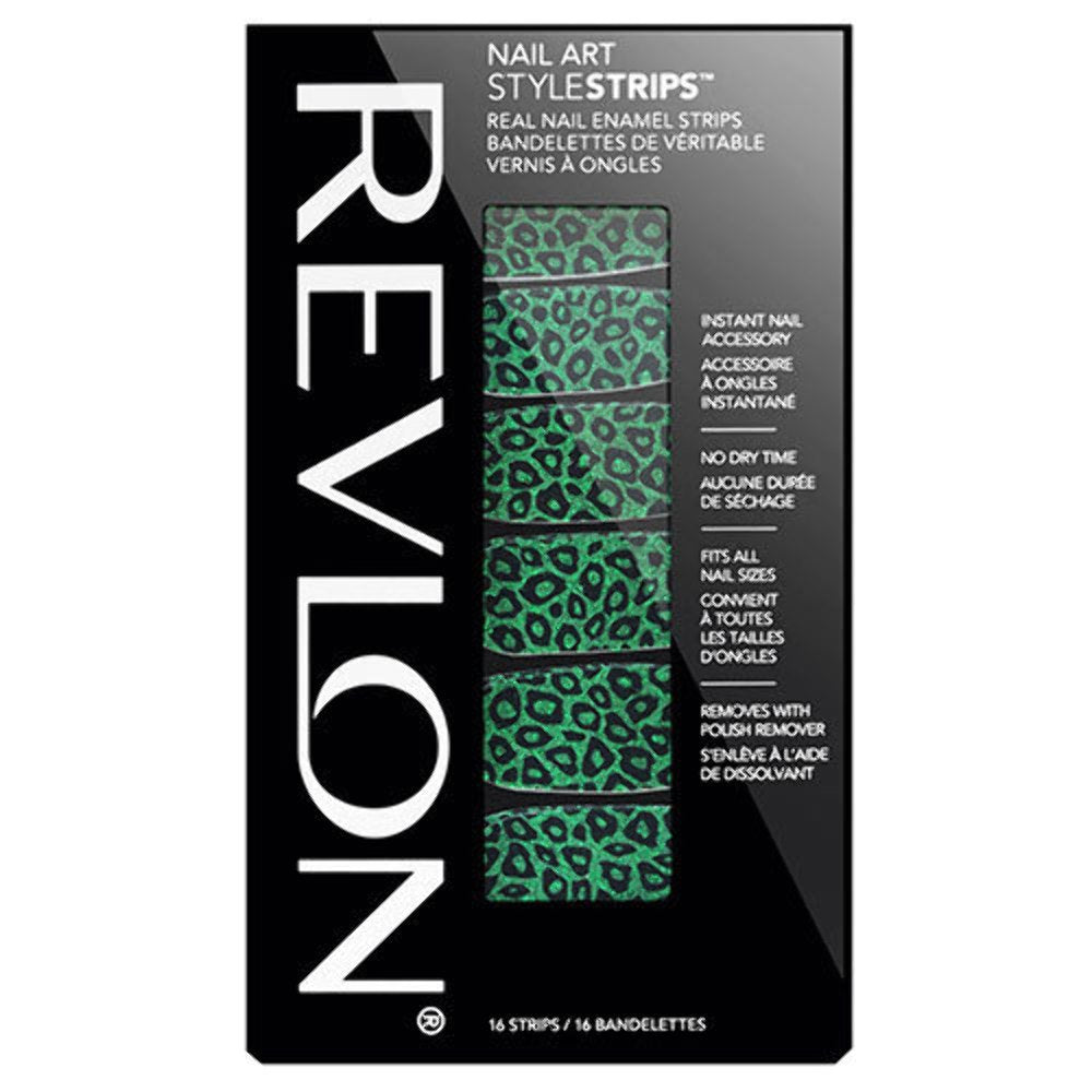 revlon nail art style strips jungle gem 16 strips by Revlon Beauty & Personal Care REVLON