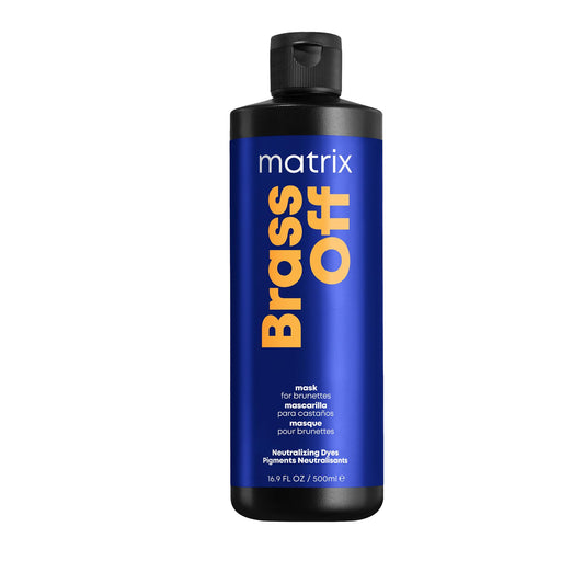 Matrix Brass Off Color Depositing Neutralization Hair Mask | Repairs & Protects Fragile Hair | For Color Treated Hair |Neutralizes Orange Tones | Beauty & Personal Care MATRIX