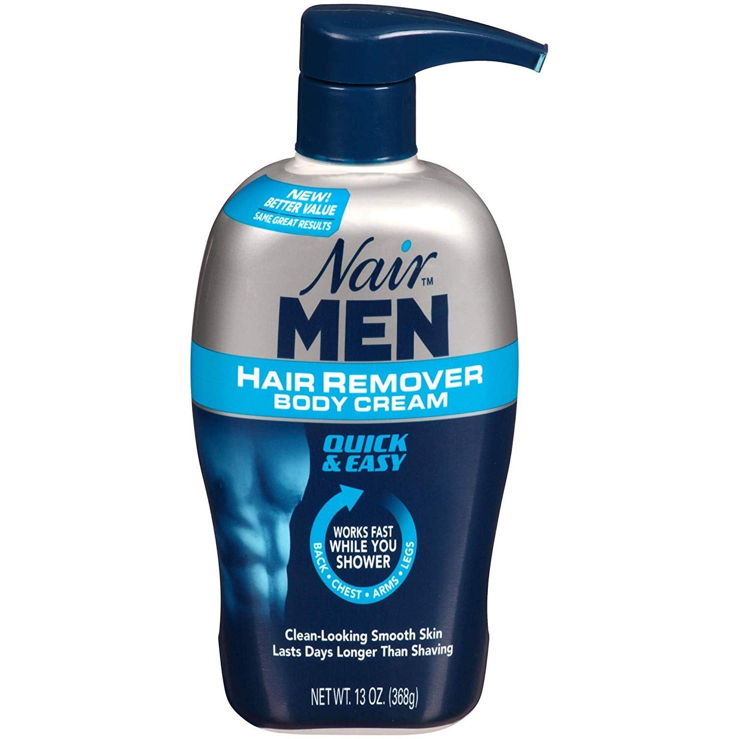 Nair Men's Hair Removal Cream, Body Hair Remover for Men, 13 Oz Bottle Beauty & Personal Care Nair