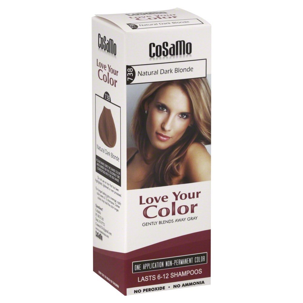 Love Your Color Cosamo Non Permanent Hair Color, Nat Dark Blonde Beauty & Personal Care Love Your Color