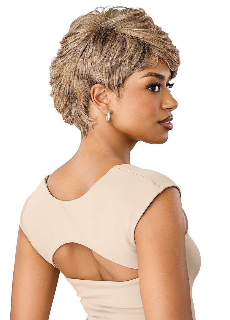 Outre Wigpop Synthetic Full Wig - POP 10 (JET BLACK 1)