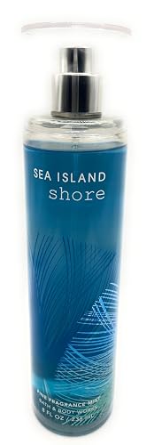 Bath and Body Works Sea Island Shore Fine Fragrance Mist 8 Fluid Ounce Spray Beauty & Personal Care Bath & Body Works