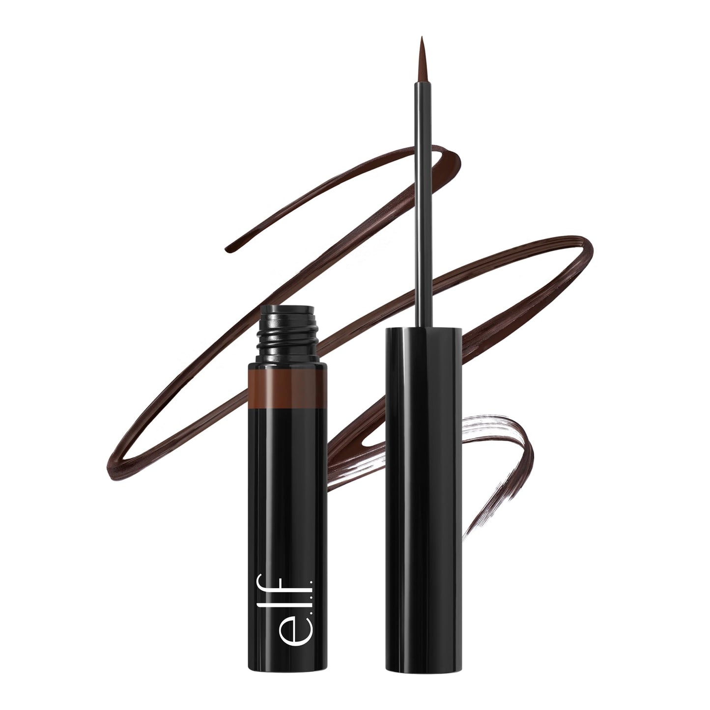 e.l.f. H2O Proof Inkwell Eyeliner Pen, High-pigment, Waterproof Liquid Eyeliner, Delivers A Matte Finish, Vegan , Caffeinated Beauty & Personal Care e.l.f.