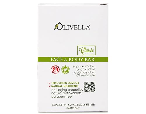 Olivella Bar Soap Size 5.29z Beauty & Personal Care Olivella