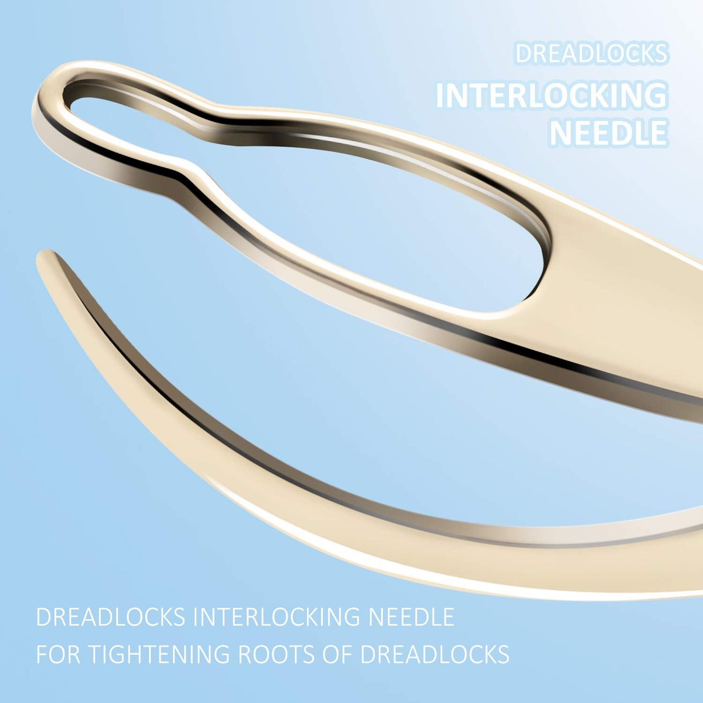 3 Interlocking Tools For Locs, Sisterlock and Dreadlocks Starter, Tightening Accessories For Small, Medium, or Large Dreads. Easy Locking Needle Hair Beauty & Personal Care TORINALITAL