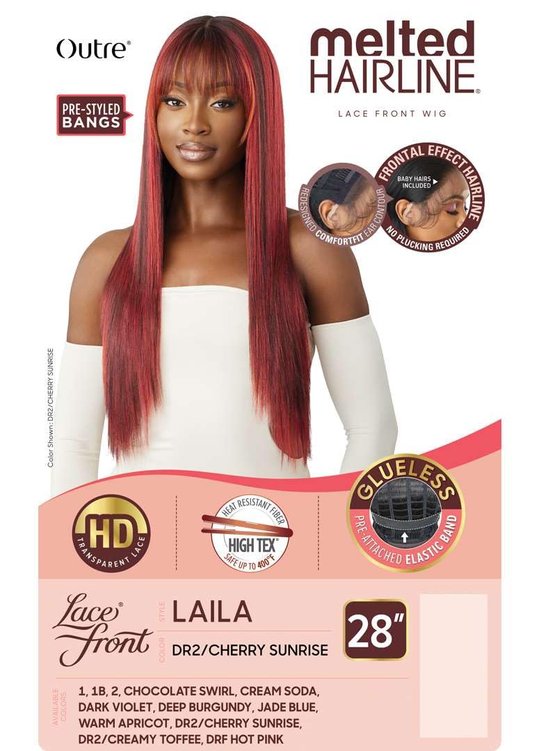 Outre Lace Front Wig - Melted Hairline - Laila (JADE BLUE)