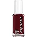 essie expressie Quick-Dry Vegan Nail Polish, Not So Low-Key, Blackened Burgundy, 0.33 Ounce Beauty & Personal Care essie