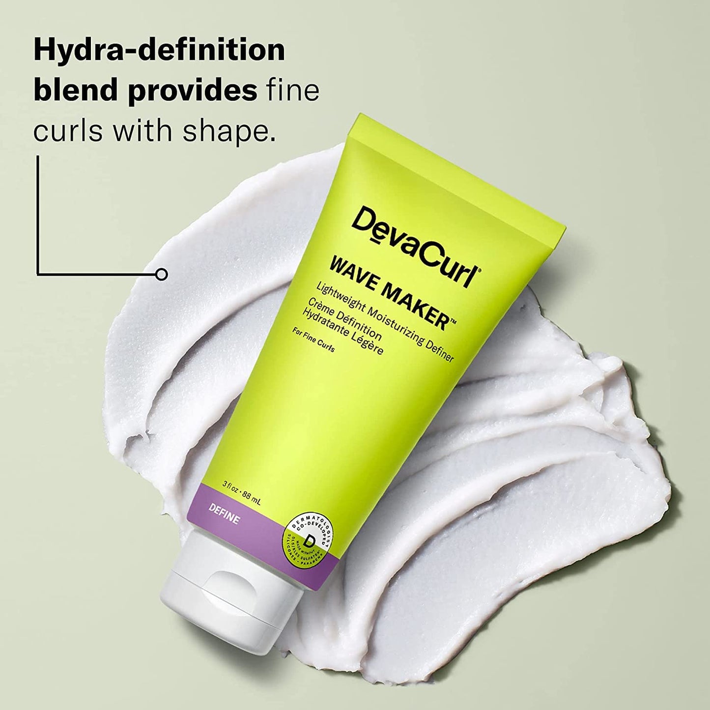 DevaCurl Wave Maker Lightweight Moisturizing Definer, 3 fl. oz. Beauty & Personal Care DevaCurl