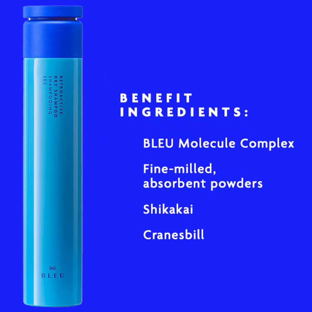 R+Co BLEU RETROACTIVE Dry Shampoo, 6.5 Oz