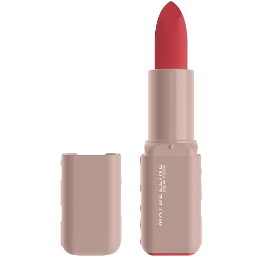 MAYBELLINE Serum Lipstick, Hydrating Lip Makeup with 8HRs of Lip Plumping Moisture with Hyaluronic Acid + Oil Blend, Open Late (Midtone Reddish Pink Beauty & Personal Care MAYBELLINE