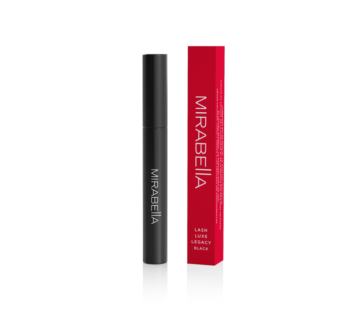 Mirabella Lash Luxe Legacy Mascara, Black, Lengthening & Volumizing Buildable Mascara, Clump-Resistant Formula, 8 mL / 0.27 fl oz