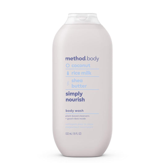 Method Body Wash, Simply Nourish, Paraben and Phthalate Free, 18 oz (Pack of 1) Beauty & Personal Care Method