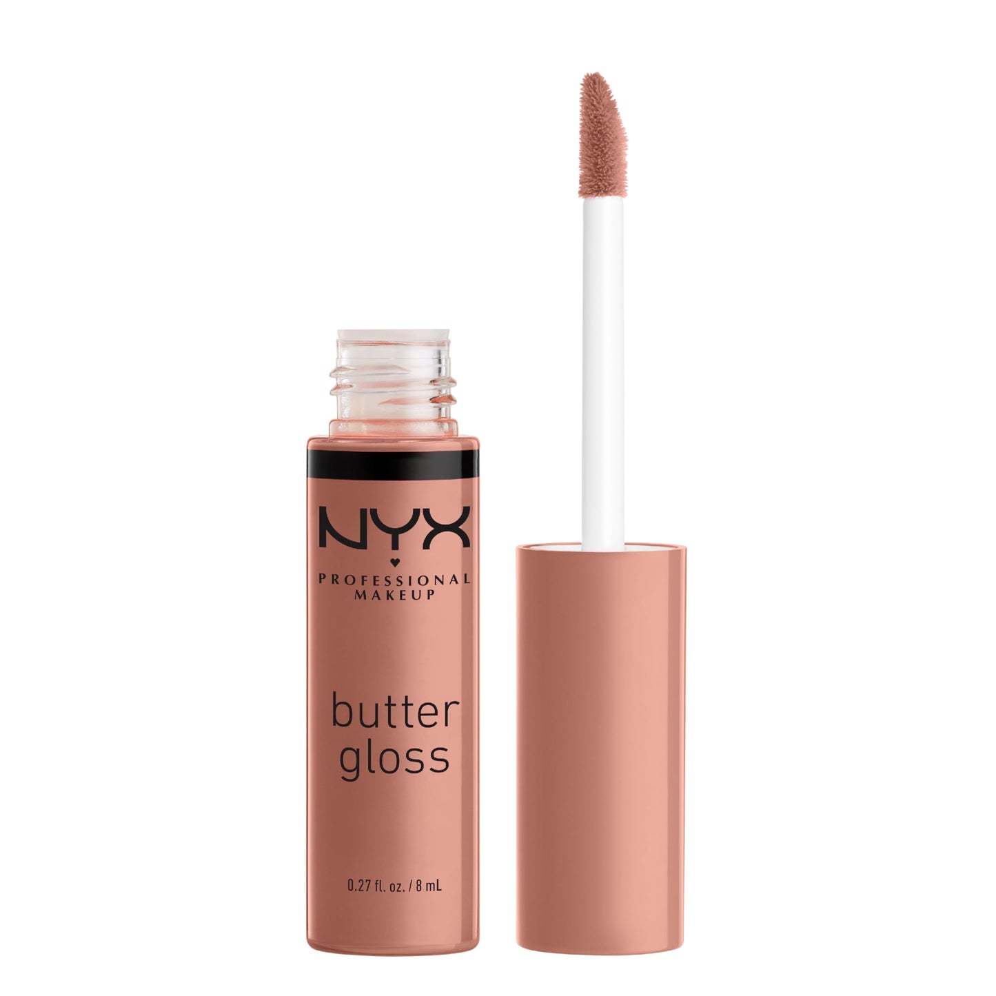 NYX PROFESSIONAL MAKEUP Butter Gloss, Non-Sticky Lip Gloss - Madeleine (Mid-Tone Nude) Beauty & Personal Care NYX PROFESSIONAL MAKEUP