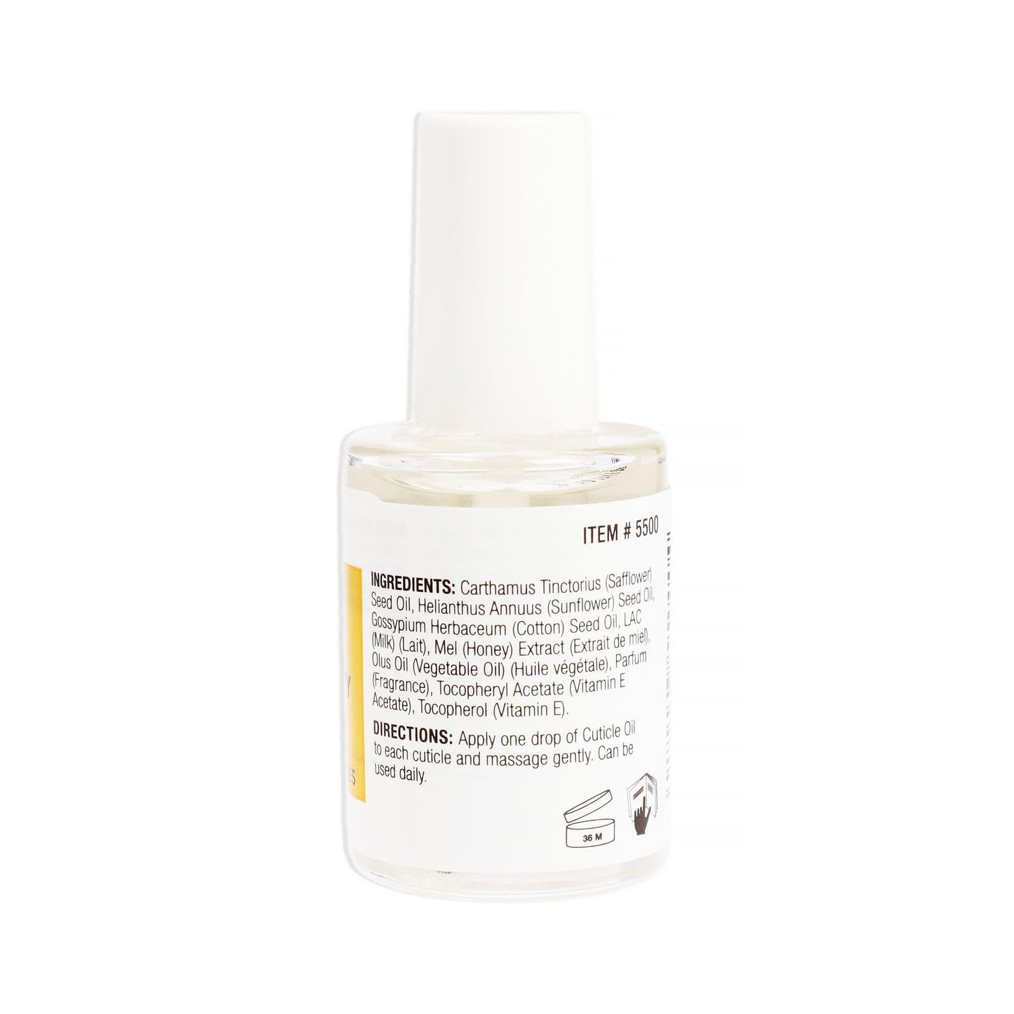 Cuccio Colour Powder Polish Dip System Step 7 - Moisturize And Nourish Your Nails - Keep Cuticles From Cracking - Milk And Honey Cuticle Oil Nail Beauty & Personal Care Cuccio
