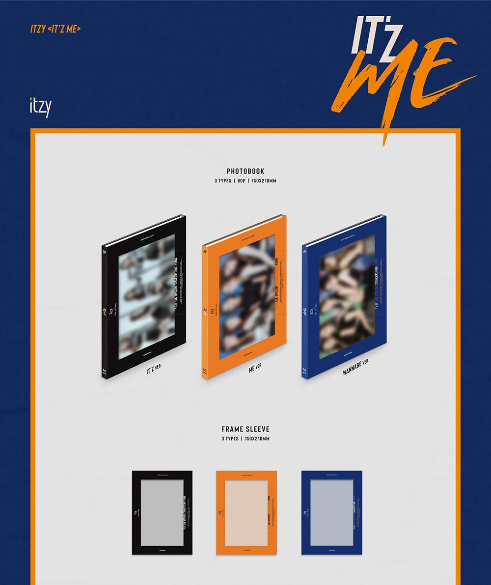 JYP Ent ITZY - IT'Z ME [B ver.] Album+Pre-Order Benefit+Folded Poster+Extra Photocards Set… Beauty and Personal Care UiiWout FGBVPL