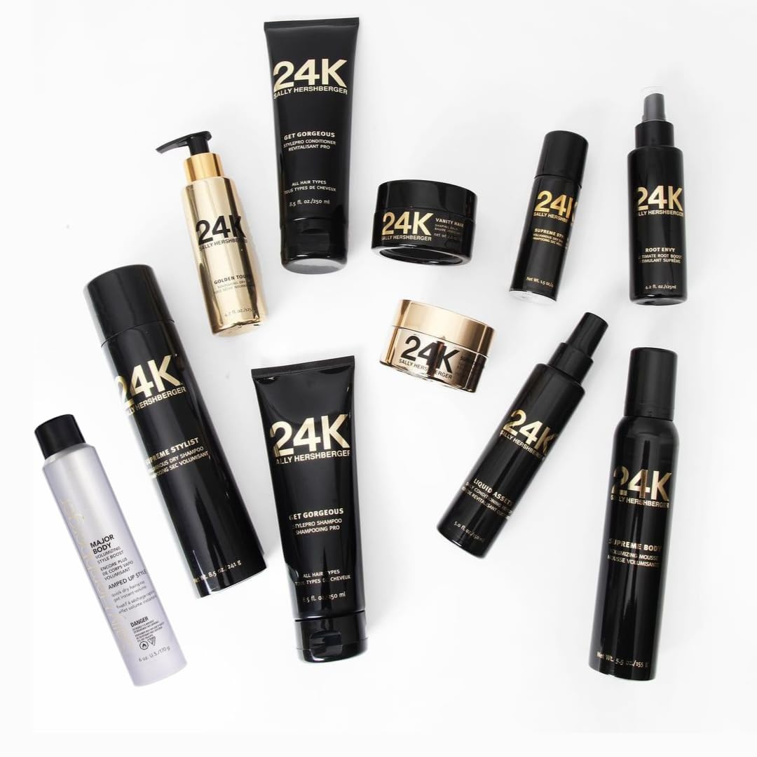 SALLY HERSHBERGER Major Body Volumizing Style Boost Hair Spray for Men & Women - Strong Hold Hairspray for Unisex - Adds Intense Volume & Shine - All Beauty & Personal Care SALLY HERSHBERGER