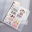 Press On Nail Organizer,Press On Nail Packaging,Removable Loose-Leaf Storage Book for Fake Nail,Nail Display (A5(9.05 * 7.08 * 1.37inch) Beauty & Personal Care Rikolto