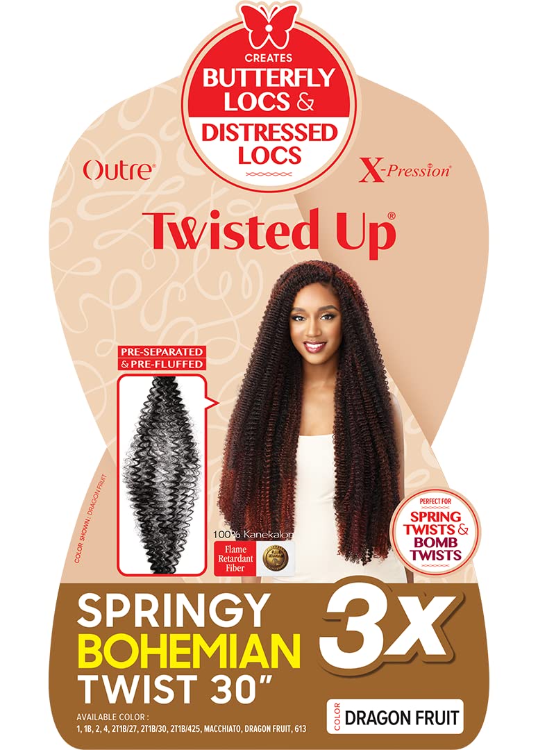 Outre Xpression Twisted Up Springy Bohemian Twist 3X (30", 1)