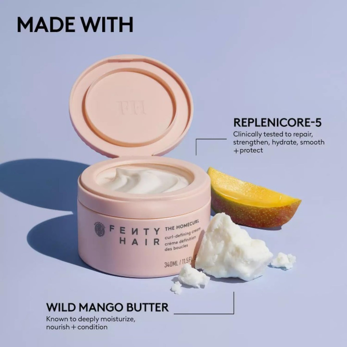 Fenty Hair The Homecurl Curl-Defining Cream - 340 mL / 11.5 fl oz Beauty & Personal Care FENTY BEAUTY