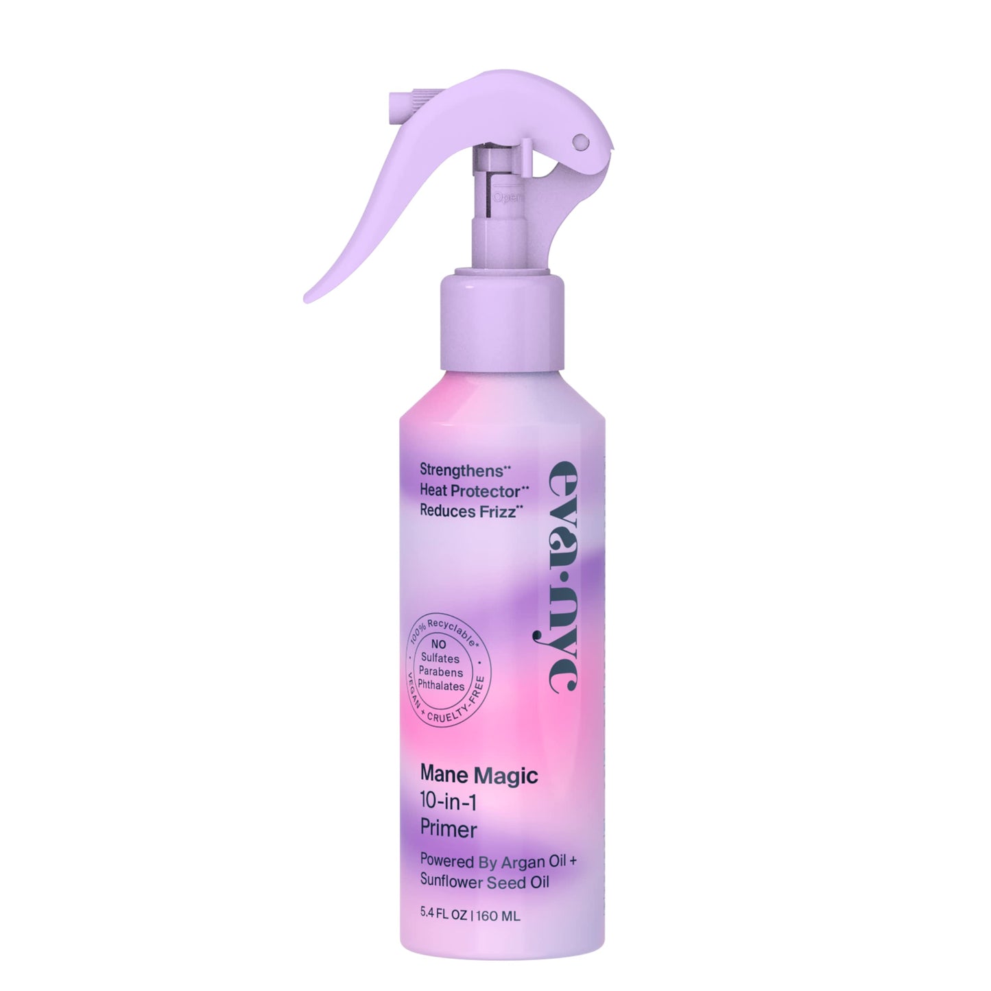 Eva NYC Mane Magic 10-in-1 Primer – Heat Protectant Spray with Argan & Sunflower Oil, Sulfate/Paraben Free Hair Care, 5.4 fl oz Beauty & Personal Care EVA·NYC
