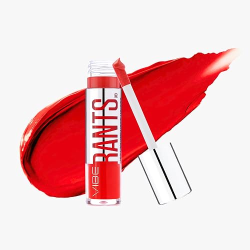 VIBE RANTS | Liquid Lipstick | Loud Color. Soft Feel. | 12-Hour Wear, Zero Compromise | Boldly Vegan, Beautifully Cruelty-Free | Made in Italy | VA VA Beauty & Personal Care Vibe