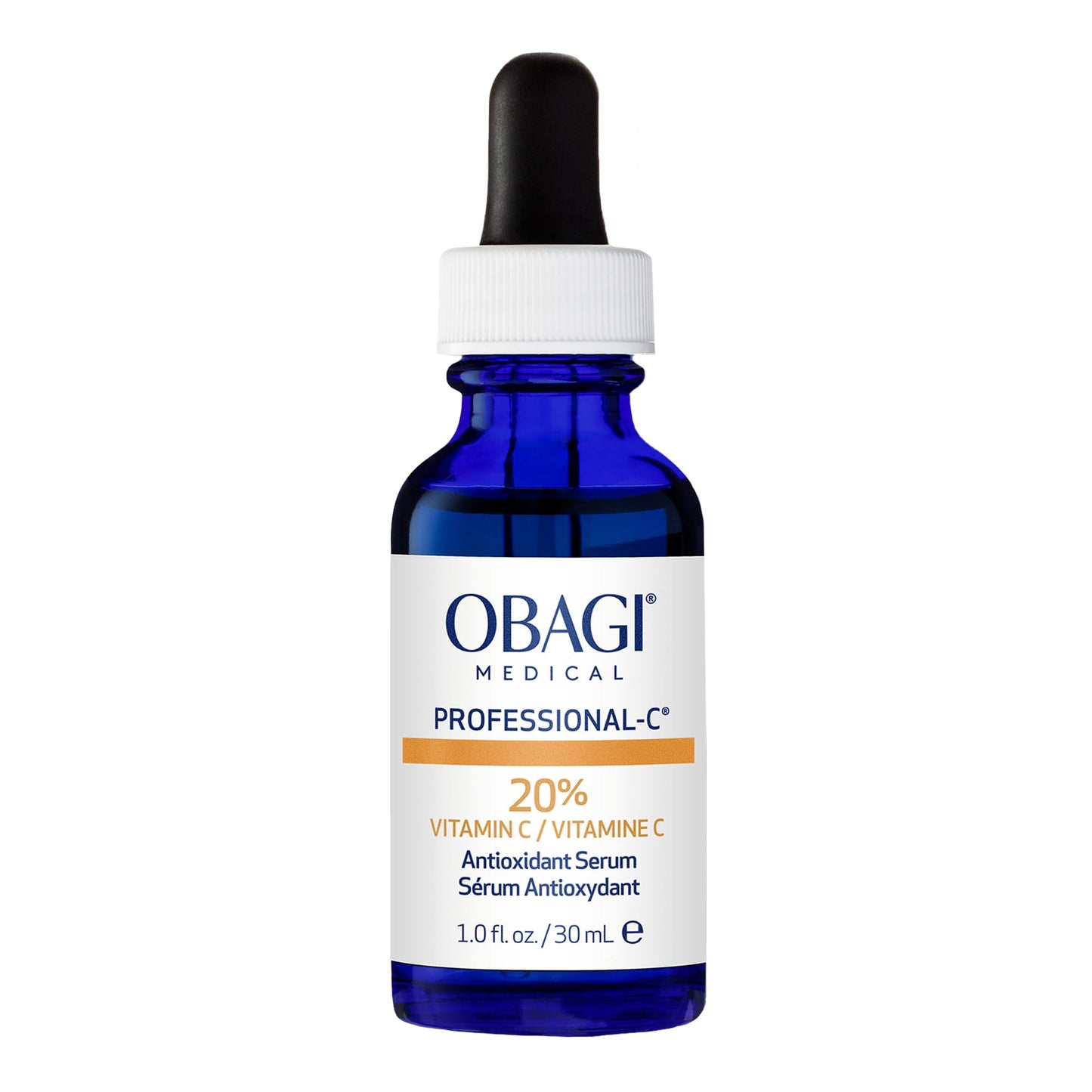 Obagi Professional C Serum 20%, Vitamin C Facial Serum with Concentrated 20% L Ascorbic Acid for Normal to Oily Skin, 1.0 Fl Oz Beauty & Personal Care Obagi Medical