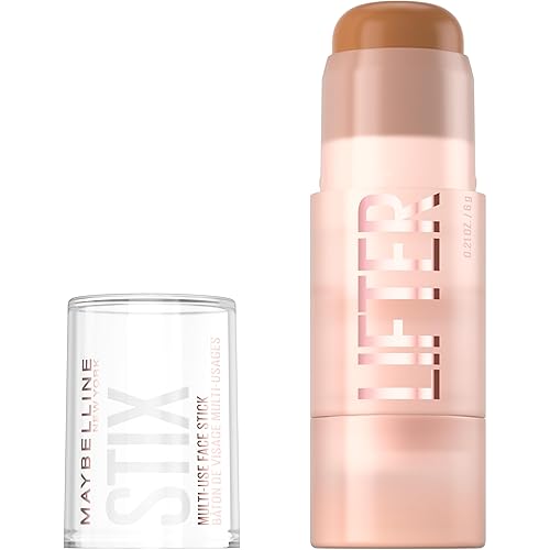 Maybelline Lifter Stix Multi-Use Face Stick - Contour, Bronzer, Concealer and Foundation Stick, All-In-One Creamy Face Makeup with Cranberry Seed Oil Beauty & Personal Care MAYBELLINE