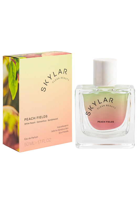 Skylar Peach Fields Eau de Parfum - Hypoallergenic & Clean Perfume for Women & Men, Vegan & Safe for Sensitive Skin - Sweet Perfume with Notes Beauty & Personal Care Skylar