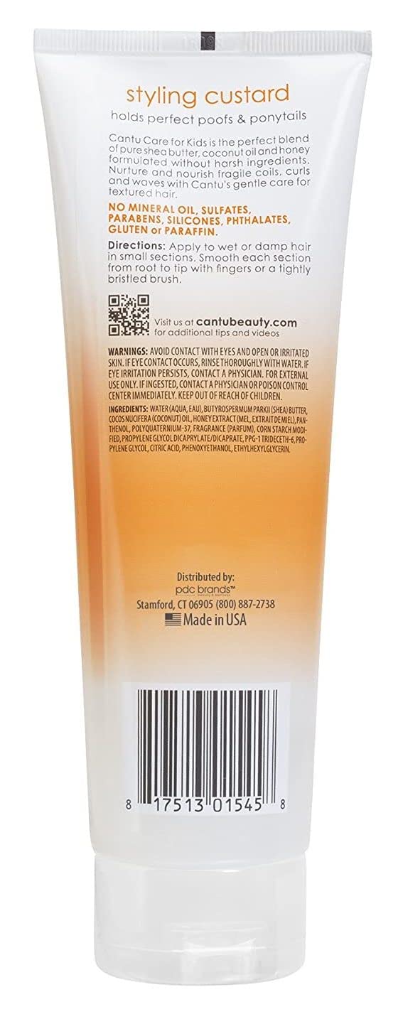 Cantu Care For Kids Styling Custard 8 Ounce Tube (Pack of 6) Beauty & Personal Care Cantu