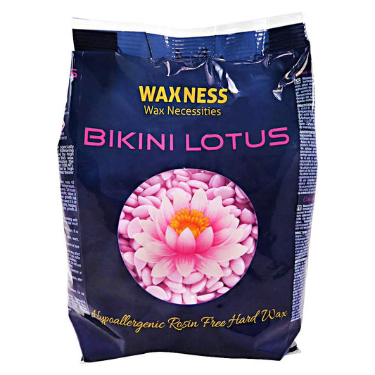 Waxness Bikini Lotus Hard Wax Beads 0.8 lb (400 g) - Rosin-Free Stripless Wax for Bikini and Sensitive Areas, Professional Use - Made in Italy Beauty and Personal Care Waxness