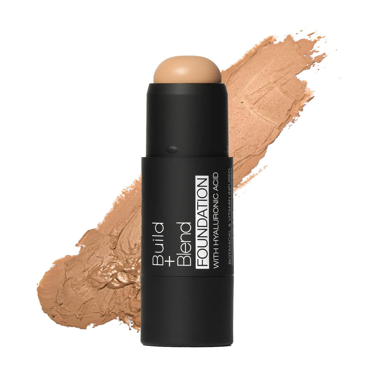 Palladio BUILD & BLEND Foundation Stick, Medium Coverage Buildable Contour Stick for Face, Ultra Blendable Creamy Formula for a Natural Shine Free Beauty & Personal Care Palladio