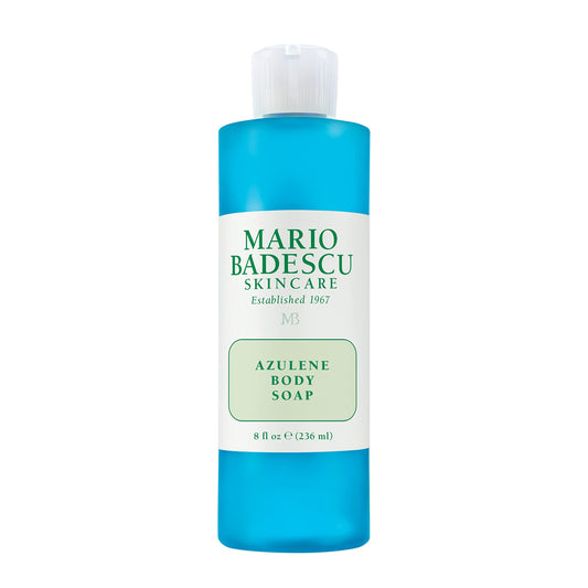 Mario Badescu Azulene Body Soap, Gentle Bath Wash to Soften, Nourish & Cleanse, Comforting Chamomile-Infused Formula for Dry or Sensitive Skin, 8 Fl Beauty & Personal Care Mario Badescu