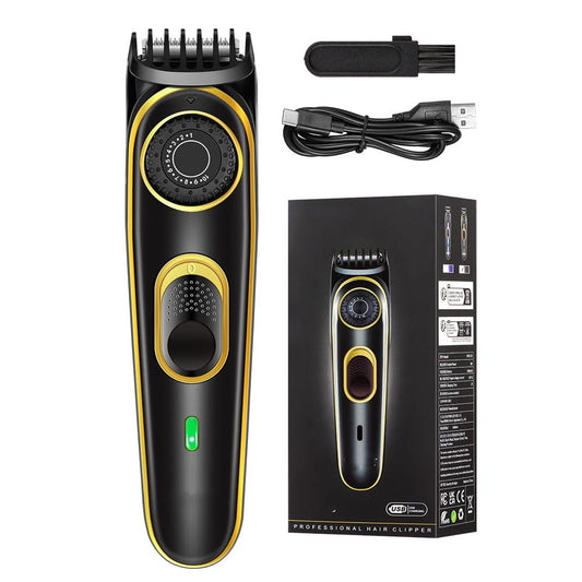 GLESVOWIO Electric Hair Clipper for Men Women Kids Use Professional Oil Head Scissors with Power Motor 10 Speed Adjustable Rechargeable Hair/Beard Beauty and Personal Care GLESVOWIO