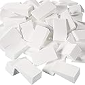 100 Pieces Cosmetic Sponges Latex Makeup Foam Wedges Foundation Beauty Tools (White) Beauty & Personal Care TecUnite