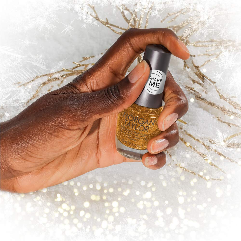 Morgan Taylor "California Gold" - Gold Glitter Overlay, 15 mL | .5 fl. Oz. - 3110402 Beauty & Personal Care Morgan Taylor