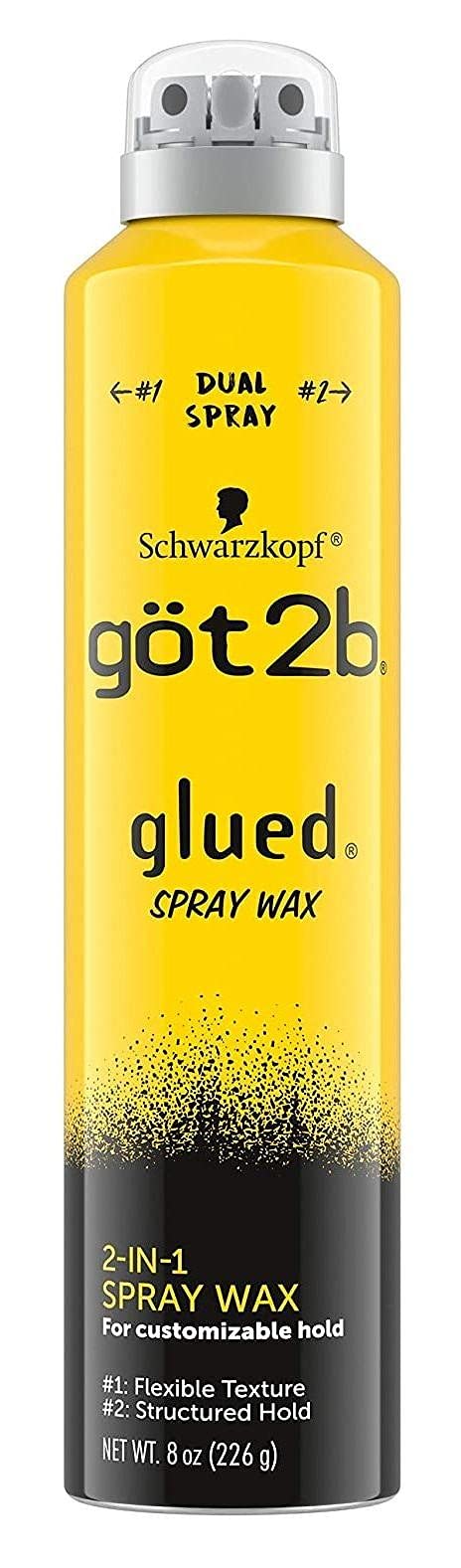Got 2B Glued Spray Wax 2-In-1 8 Ounce (Pack of 3) Beauty & Personal Care Got2B