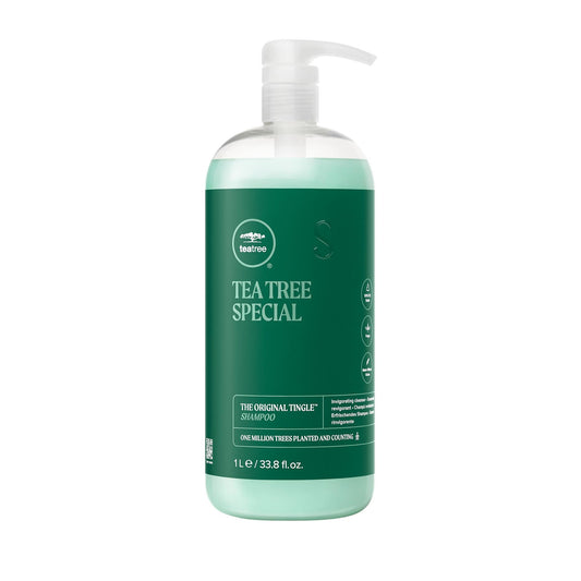 Tea Tree Special Shampoo, Deep Cleans, Refreshes Scalp, For All Hair Types, Especially Oily Hair, 33.8 fl. oz. Beauty & Personal Care Tea Tree